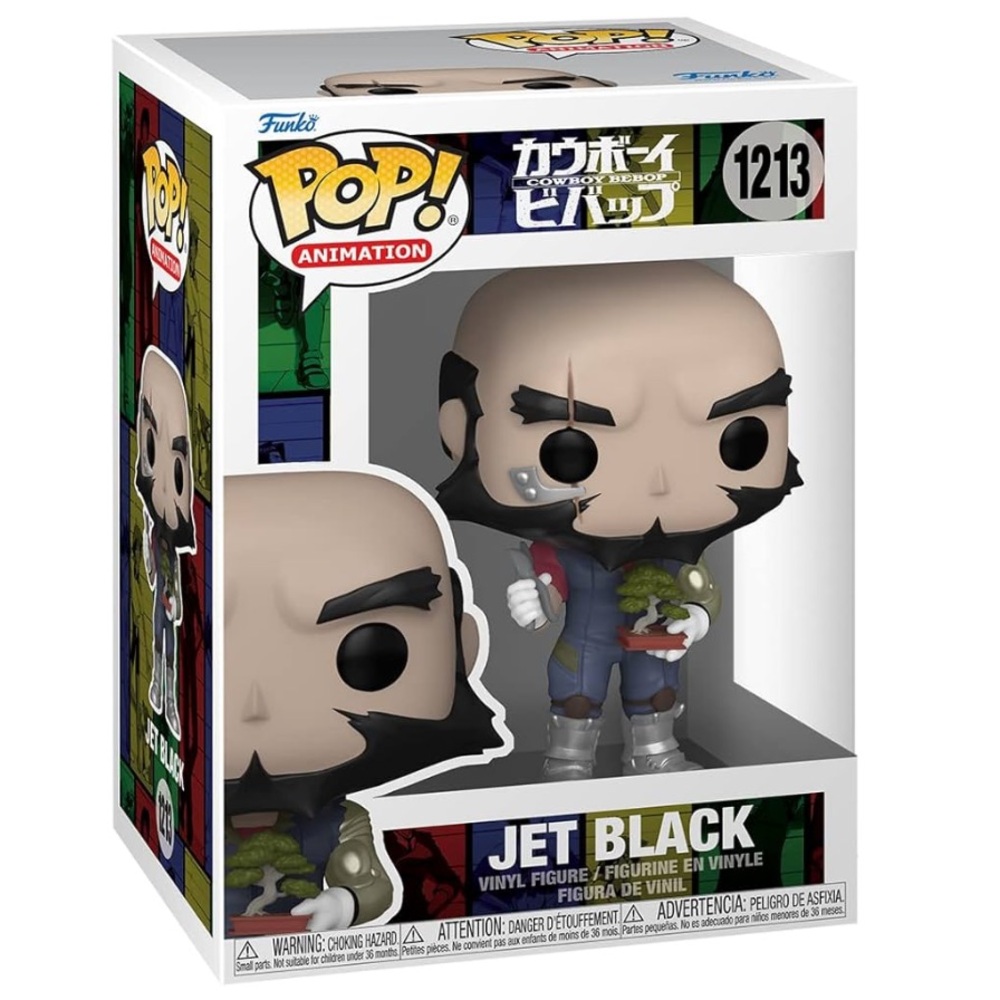 Funko Pop! Anime: Cowboy Bebop - Jet Black with Bonsai Collectible Vinyl Figure